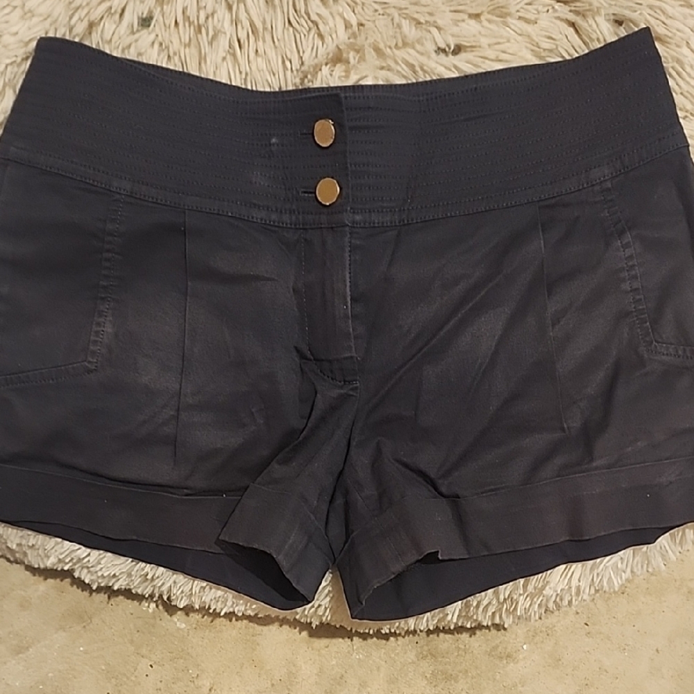 Tory Burch Black Bermuda Shorts Tailored Classic Design